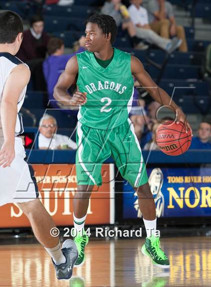 Thumbnail 3 in Brick Township vs. Manasquan (WOBM Christmas Classic) photogallery.