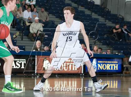 Thumbnail 2 in Brick Township vs. Manasquan (WOBM Christmas Classic) photogallery.