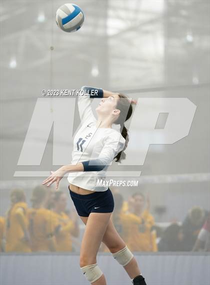 Thumbnail 2 in Plymouth Christian Academy vs. Stoney Creek (Beast of the East) photogallery.