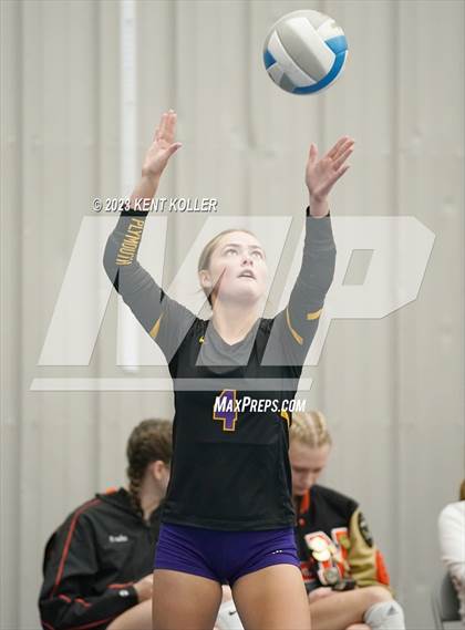 Thumbnail 3 in Plymouth Christian Academy vs. Stoney Creek (Beast of the East) photogallery.