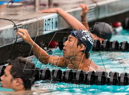Thumbnail 3 in CIF State Boys Swimming Championships (Preliminary Heats) photogallery.
