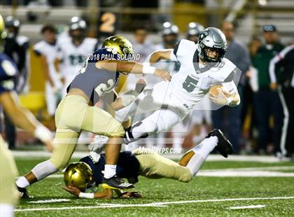 Thumbnail 3 in Lutheran South Academy @ Holy Cross (TAPPS D2 First Round Playoff) photogallery.
