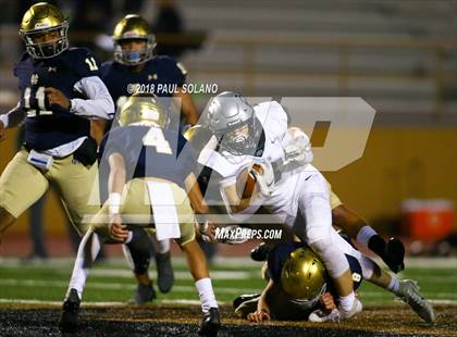 Thumbnail 2 in Lutheran South Academy @ Holy Cross (TAPPS D2 First Round Playoff) photogallery.