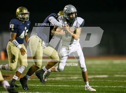 Thumbnail 2 in Lutheran South Academy @ Holy Cross (TAPPS D2 First Round Playoff) photogallery.