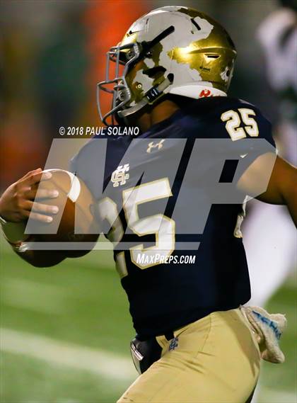 Thumbnail 2 in Lutheran South Academy @ Holy Cross (TAPPS D2 First Round Playoff) photogallery.