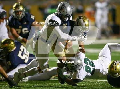 Thumbnail 3 in Lutheran South Academy @ Holy Cross (TAPPS D2 First Round Playoff) photogallery.