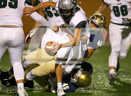 Thumbnail 2 in Lutheran South Academy @ Holy Cross (TAPPS D2 First Round Playoff) photogallery.