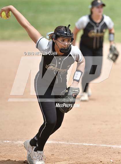 Thumbnail 2 in Los Alamitos vs. Canyon (Michelle Carew Classic) photogallery.