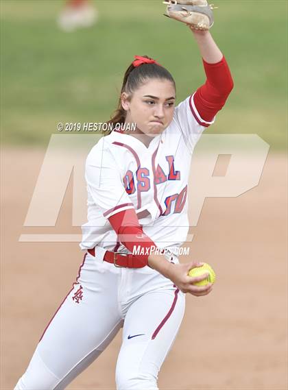 Thumbnail 2 in Los Alamitos vs. Canyon (Michelle Carew Classic) photogallery.