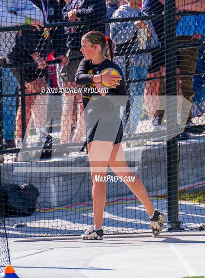 Thumbnail 3 in CHSAA 4A State Championships (Discus Final) photogallery.
