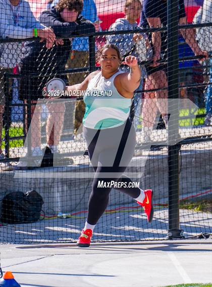 Thumbnail 2 in CHSAA 4A State Championships (Discus Final) photogallery.