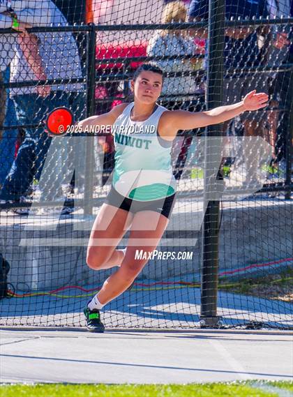 Thumbnail 3 in CHSAA 4A State Championships (Discus Final) photogallery.