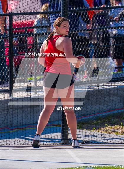 Thumbnail 1 in CHSAA 4A State Championships (Discus Final) photogallery.