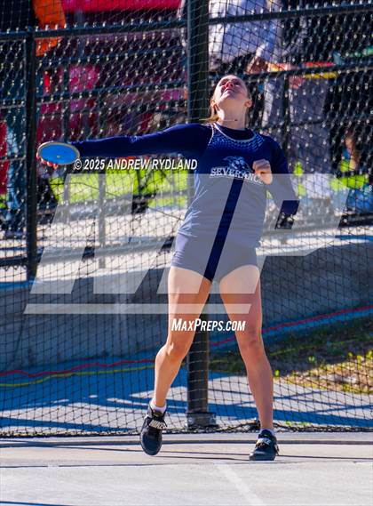 Thumbnail 3 in CHSAA 4A State Championships (Discus Final) photogallery.