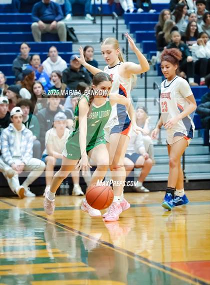 Thumbnail 2 in Bishop Ludden vs Liverpool (NYSPHSAA Section III Class AAA Sectional Semi Finals) photogallery.