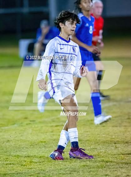 Thumbnail 3 in Village Christian Academy vs Fayetteville Christian (SAC Tournament Final) photogallery.