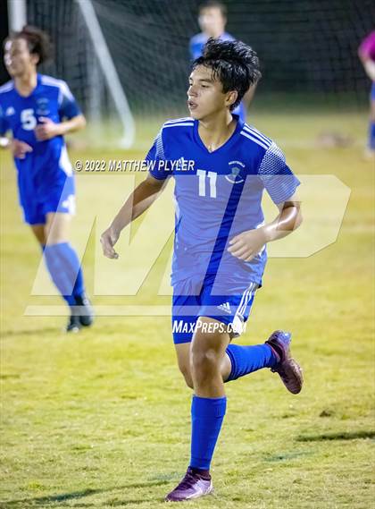 Thumbnail 1 in Village Christian Academy vs Fayetteville Christian (SAC Tournament Final) photogallery.