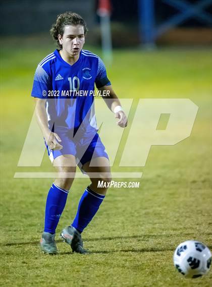Thumbnail 3 in Village Christian Academy vs Fayetteville Christian (SAC Tournament Final) photogallery.