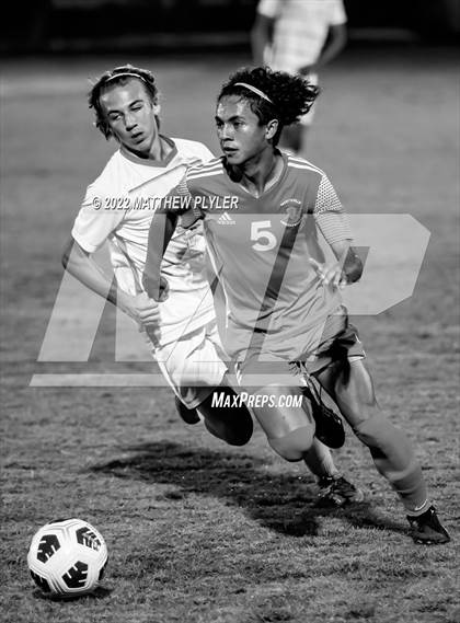 Thumbnail 1 in Village Christian Academy vs Fayetteville Christian (SAC Tournament Final) photogallery.