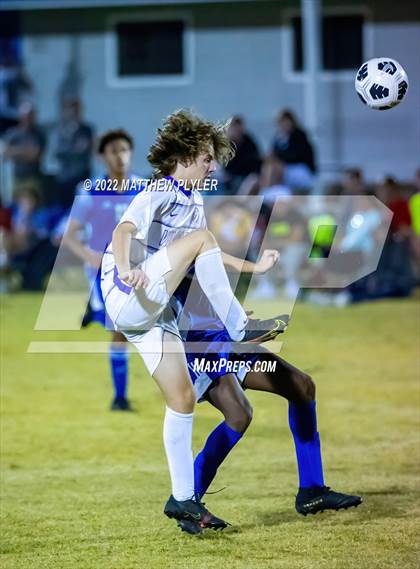 Thumbnail 2 in Village Christian Academy vs Fayetteville Christian (SAC Tournament Final) photogallery.