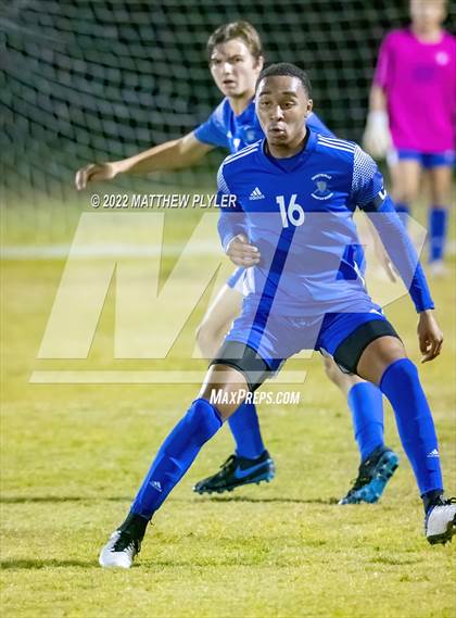 Thumbnail 3 in Village Christian Academy vs Fayetteville Christian (SAC Tournament Final) photogallery.