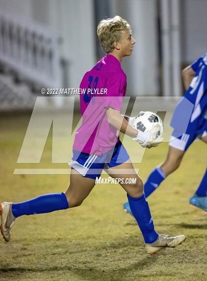 Thumbnail 1 in Village Christian Academy vs Fayetteville Christian (SAC Tournament Final) photogallery.