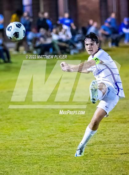 Thumbnail 1 in Village Christian Academy vs Fayetteville Christian (SAC Tournament Final) photogallery.