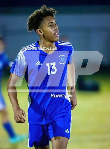 Thumbnail 3 in Village Christian Academy vs Fayetteville Christian (SAC Tournament Final) photogallery.