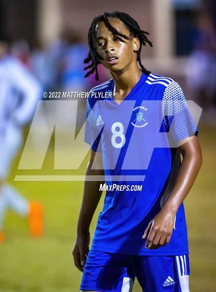 Thumbnail 3 in Village Christian Academy vs Fayetteville Christian (SAC Tournament Final) photogallery.