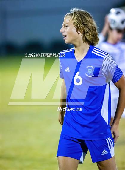 Thumbnail 1 in Village Christian Academy vs Fayetteville Christian (SAC Tournament Final) photogallery.