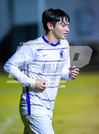 Thumbnail 1 in Village Christian Academy vs Fayetteville Christian (SAC Tournament Final) photogallery.