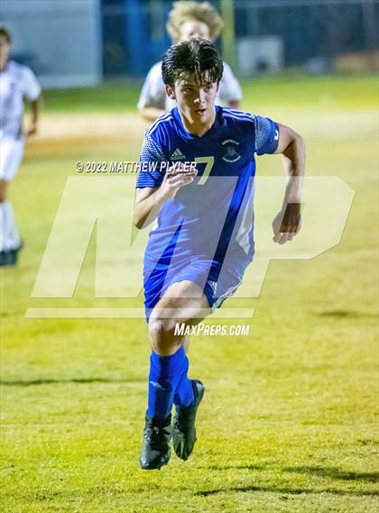 Thumbnail 1 in Village Christian Academy vs Fayetteville Christian (SAC Tournament Final) photogallery.
