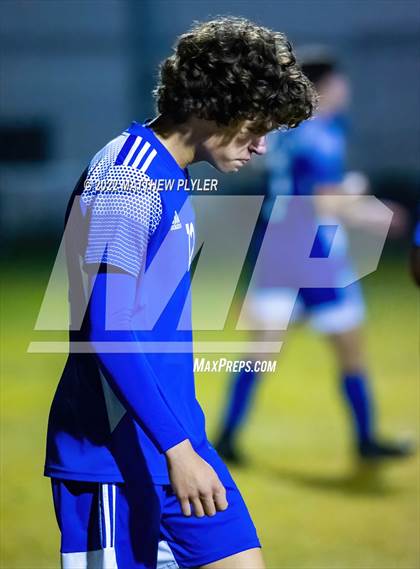 Thumbnail 1 in Village Christian Academy vs Fayetteville Christian (SAC Tournament Final) photogallery.