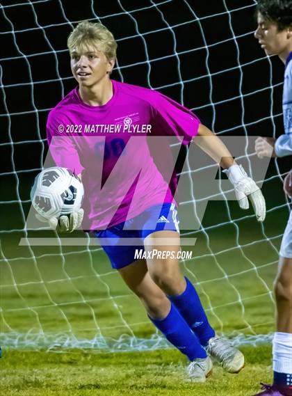 Thumbnail 1 in Village Christian Academy vs Fayetteville Christian (SAC Tournament Final) photogallery.