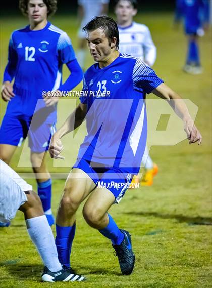 Thumbnail 3 in Village Christian Academy vs Fayetteville Christian (SAC Tournament Final) photogallery.