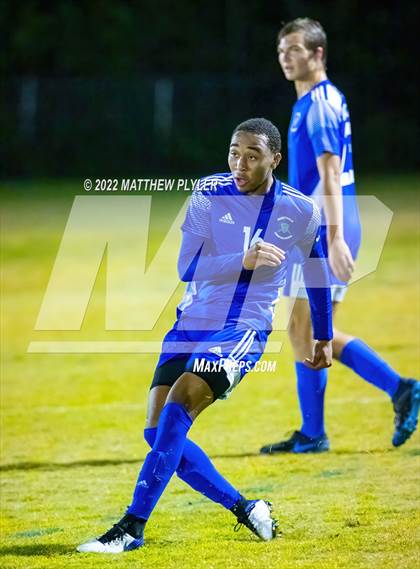 Thumbnail 3 in Village Christian Academy vs Fayetteville Christian (SAC Tournament Final) photogallery.