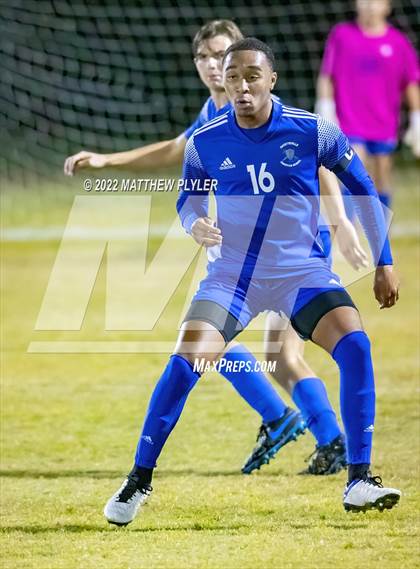 Thumbnail 2 in Village Christian Academy vs Fayetteville Christian (SAC Tournament Final) photogallery.