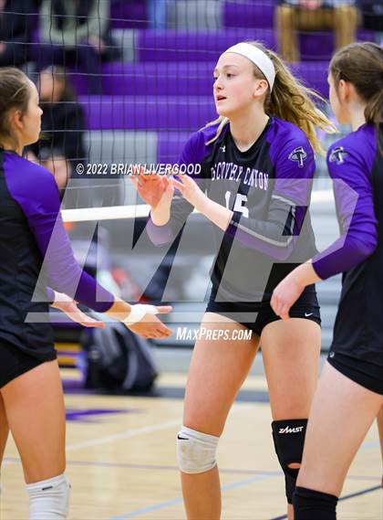 Thumbnail 3 in Discovery Canyon vs D'Evelyn (CHSAA 4A Region 8 Playoff) photogallery.