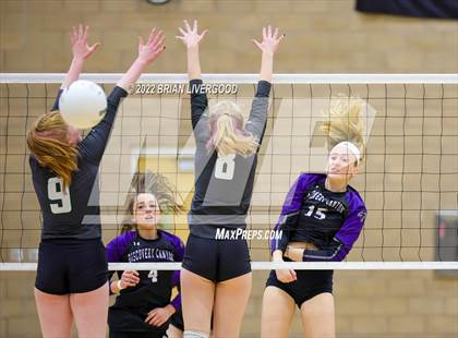 Thumbnail 2 in Discovery Canyon vs D'Evelyn (CHSAA 4A Region 8 Playoff) photogallery.