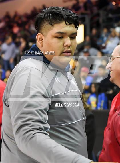 Thumbnail 2 in NFL Yet Academy vs. The Gregory School (AIA 1A Final) photogallery.