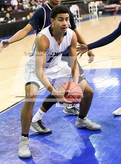 Thumbnail 1 in NFL Yet Academy vs. The Gregory School (AIA 1A Final) photogallery.