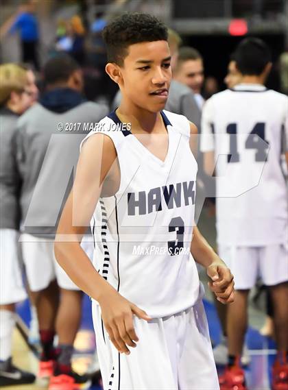 Thumbnail 1 in NFL Yet Academy vs. The Gregory School (AIA 1A Final) photogallery.
