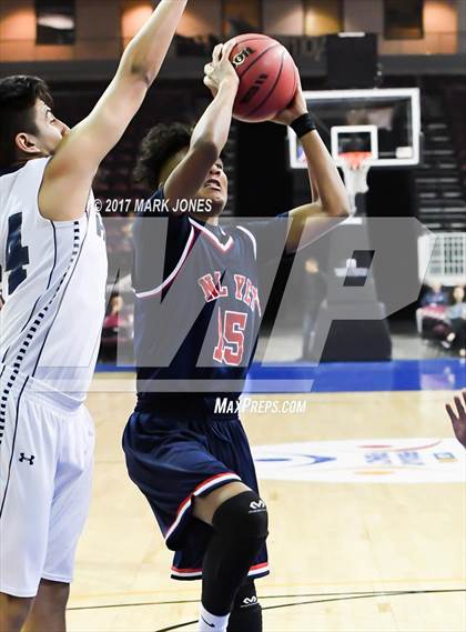 Thumbnail 1 in NFL Yet Academy vs. The Gregory School (AIA 1A Final) photogallery.