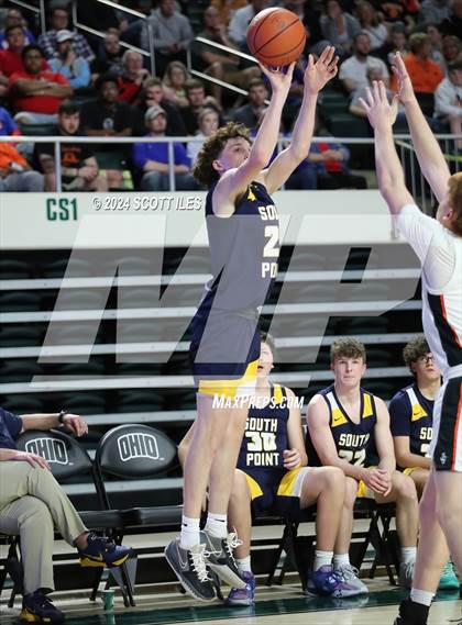 Thumbnail 1 in South Point vs Wheelersburg (OHSAA D3 District Semifinal) photogallery.