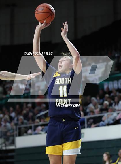 Thumbnail 1 in South Point vs Wheelersburg (OHSAA D3 District Semifinal) photogallery.