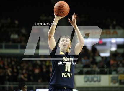 Thumbnail 3 in South Point vs Wheelersburg (OHSAA D3 District Semifinal) photogallery.