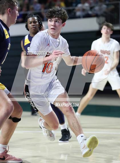 Thumbnail 2 in South Point vs Wheelersburg (OHSAA D3 District Semifinal) photogallery.