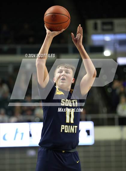 Thumbnail 3 in South Point vs Wheelersburg (OHSAA D3 District Semifinal) photogallery.
