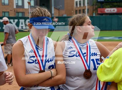 Thumbnail 3 in Slocum @ Jonesboro (UIL 1A Softball Semifinal) photogallery.
