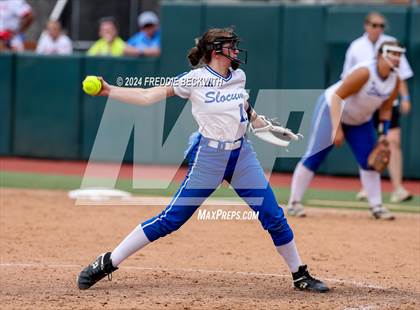 Thumbnail 2 in Slocum @ Jonesboro (UIL 1A Softball Semifinal) photogallery.